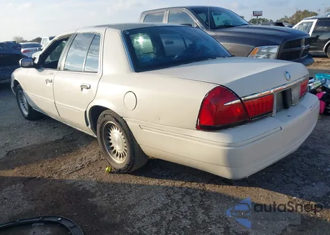 2002 Mercury Grand Marquis Ls from USA, damaged, VIN 2MEFM75W52X634119